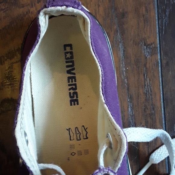 Converse All Star purple💜 canvas - Picture 7 of 7